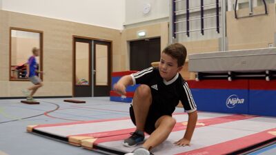 NiroSport Turnmat, 200 x 100 x 8 cm, zachte vloermat